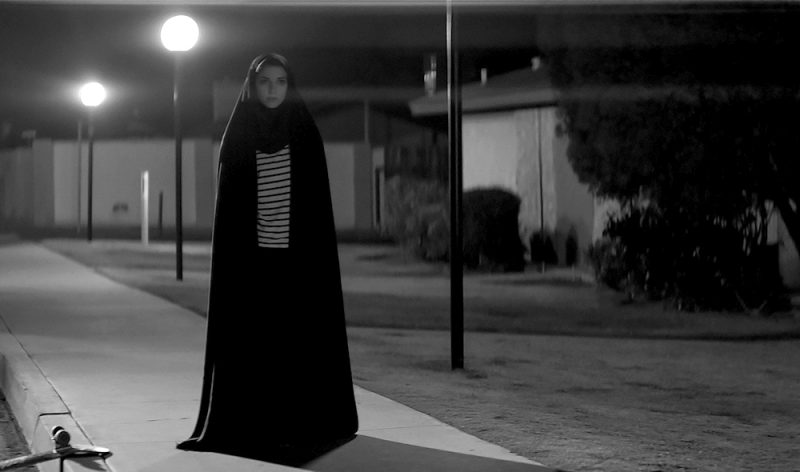 A Girl walks home alone at Night